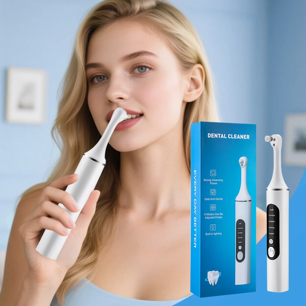 Teeth Whitening Kit - Elektrikli Diş Parlatıcı Diş Beyazlatma Temizleyici