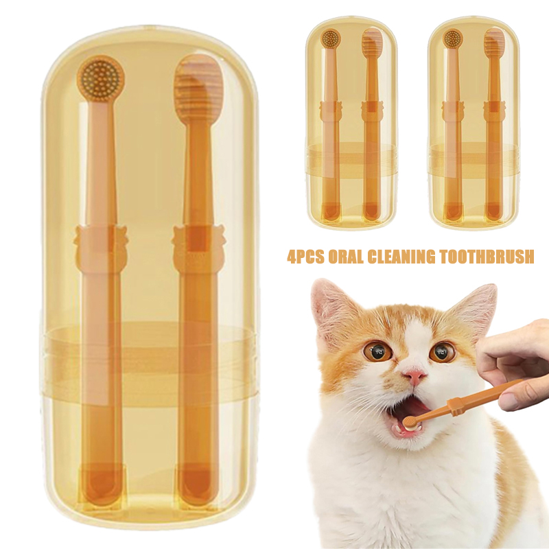 Teeth Whitening Kit - Diş Beyazlatma Köpek Kedi Silikon Yumuşak