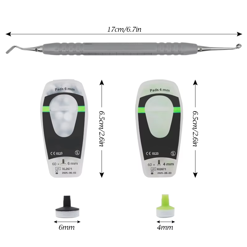 Teeth Whitening Kit - Diş Kompozit Kiti, Köpük Ped Kalıplama