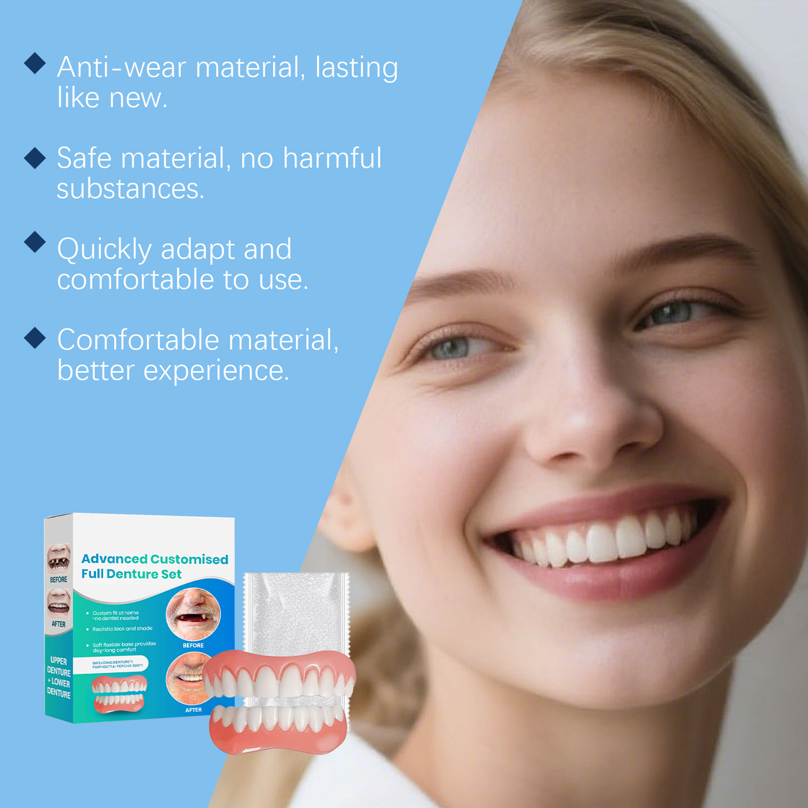 Trendy Comfort Esnek Protez Si - Teeth Whitening Kit incelemesi ve fiyatı