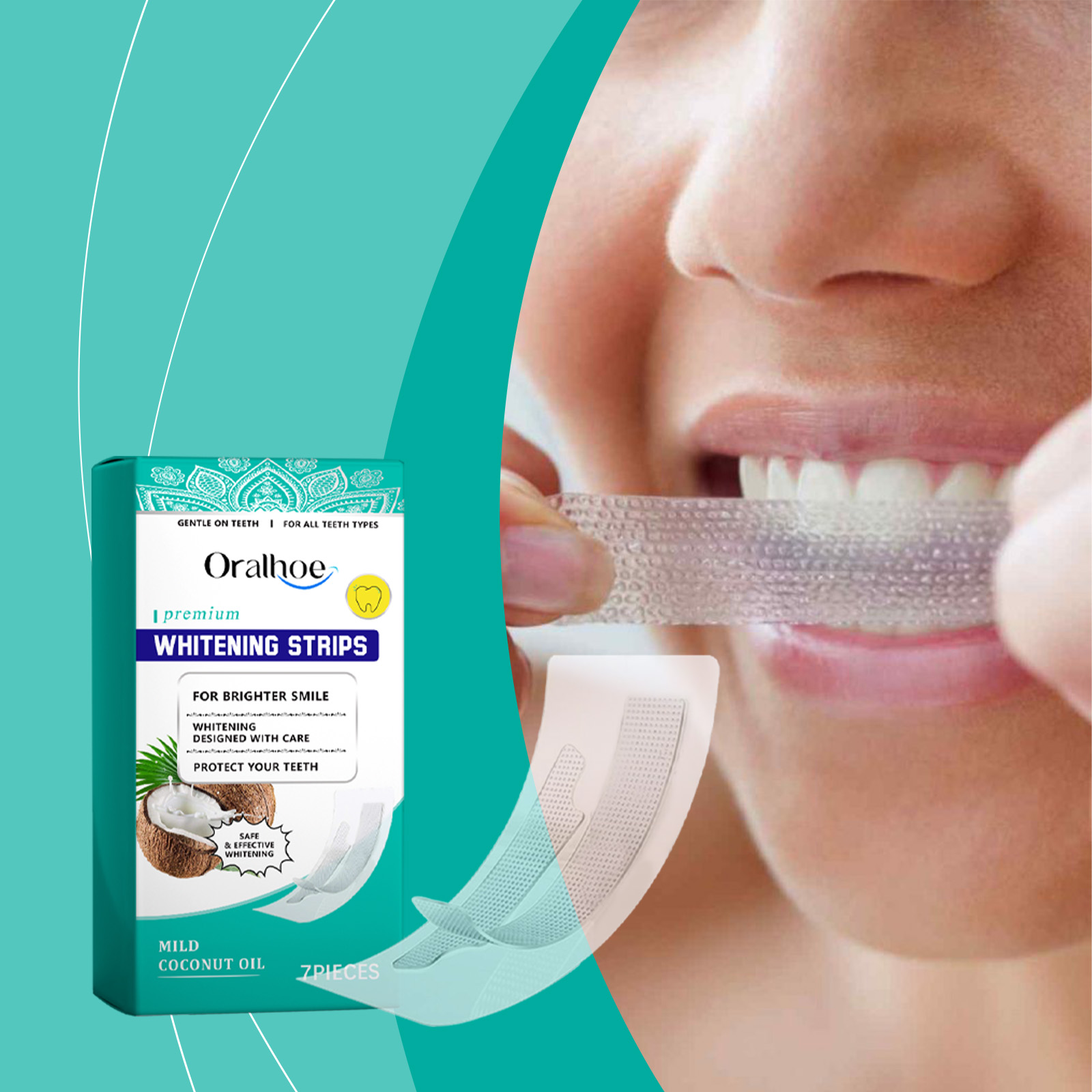Diş Beyazlatma Şeritleri Diş L - Teeth Whitening Opalescence incelemesi ve fiyatı