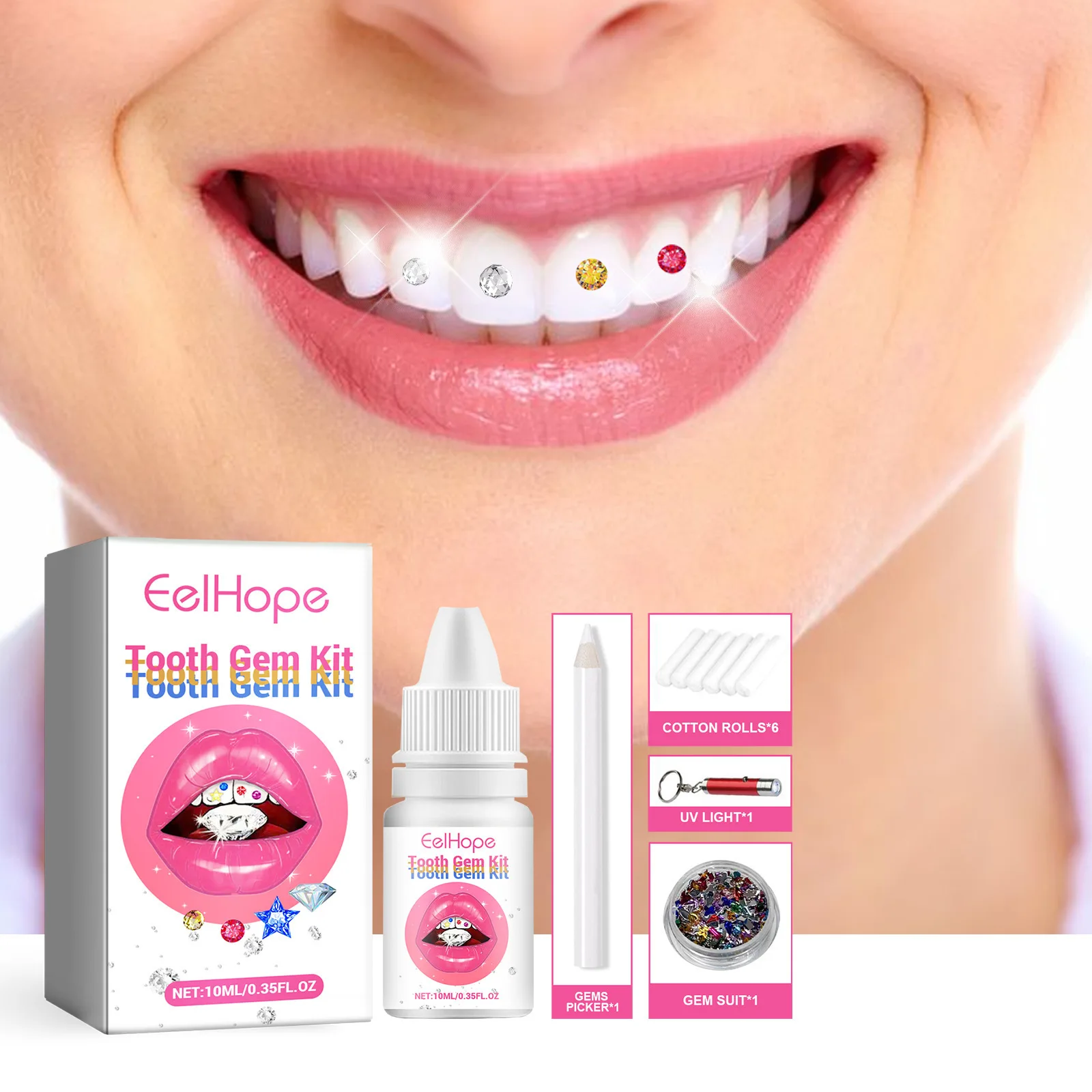 Diş Takı Seti Kendin Yap Şeffa - Teeth Whitening Kit incelemesi ve fiyatı