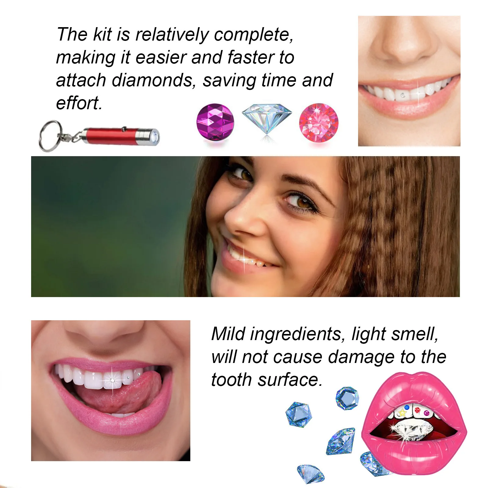 Diş Takı Seti Kendin Yap Şeffa - Teeth Whitening Kit incelemesi ve fiyatı